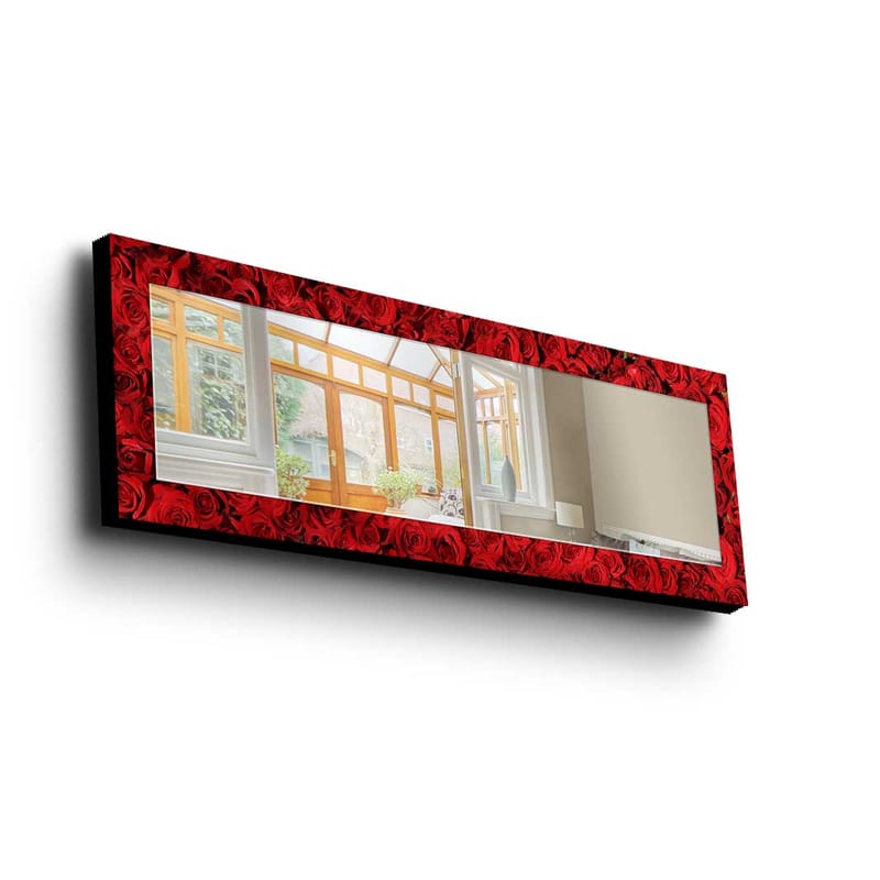 Denisova Dekorspegel 40x120 cm Christmas - Spegelglas/Tyg/Flerfärgad - Inredning - Speglar - Väggspegel