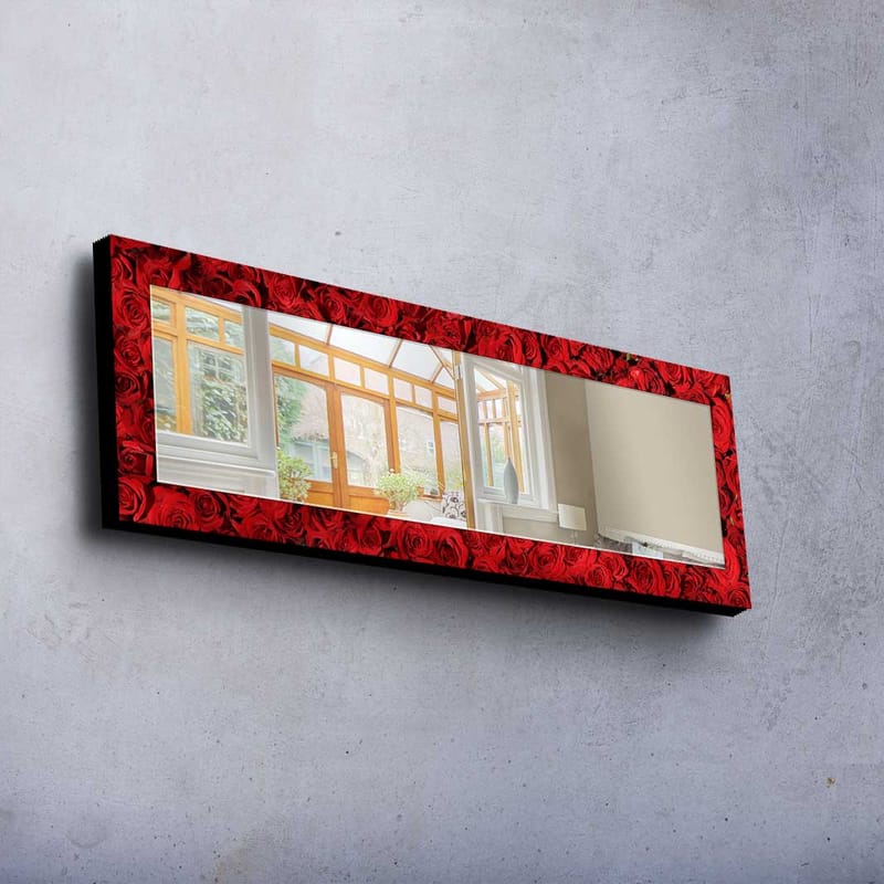 Denisova Dekorspegel 40x120 cm Christmas - Spegelglas/Tyg/Flerfärgad - Inredning - Speglar - Väggspegel