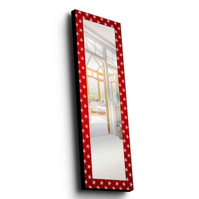 Denisova Dekorspegel 40x120 cm Christmas - Spegelglas/Tyg/Flerfärgad - Inredning - Speglar - Väggspegel