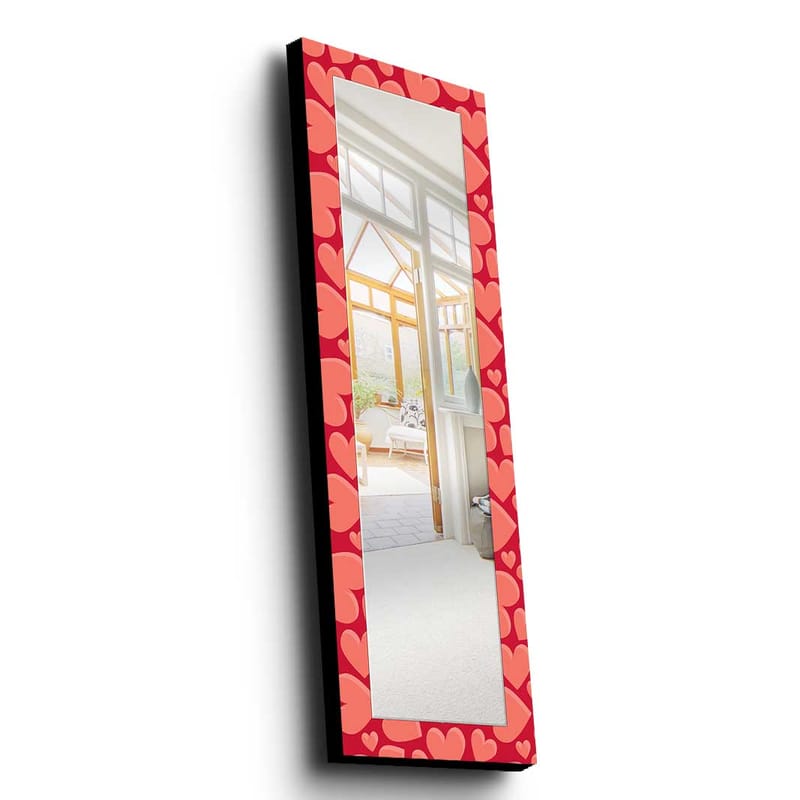 Denisova Dekorspegel 40x120 cm Christmas - Spegelglas/Tyg/Flerfärgad - Inredning - Speglar - Väggspegel