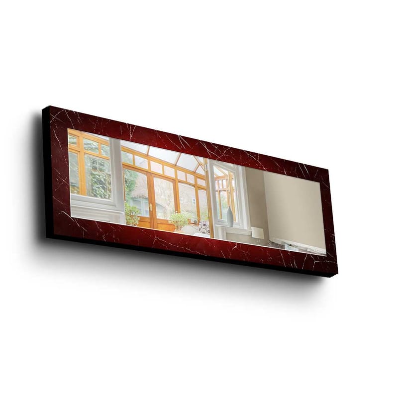 Denisova Dekorspegel 40x120 cm Christmas - Spegelglas/Tyg/Flerfärgad - Inredning - Speglar - Väggspegel