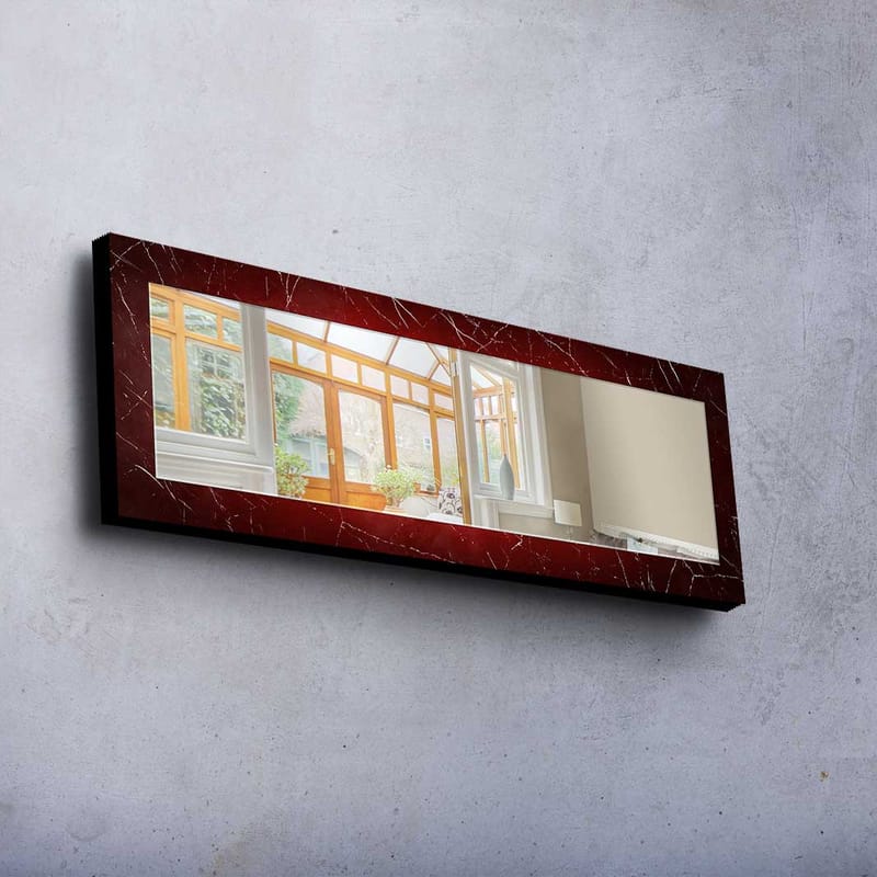 Denisova Dekorspegel 40x120 cm Christmas - Spegelglas/Tyg/Flerfärgad - Inredning - Speglar - Väggspegel