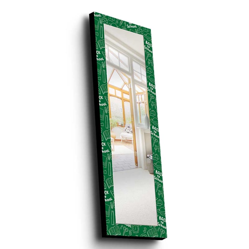 Denisova Dekorspegel 40x120 cm Christmas - Spegelglas/Tyg/Flerfärgad - Inredning - Speglar - Väggspegel