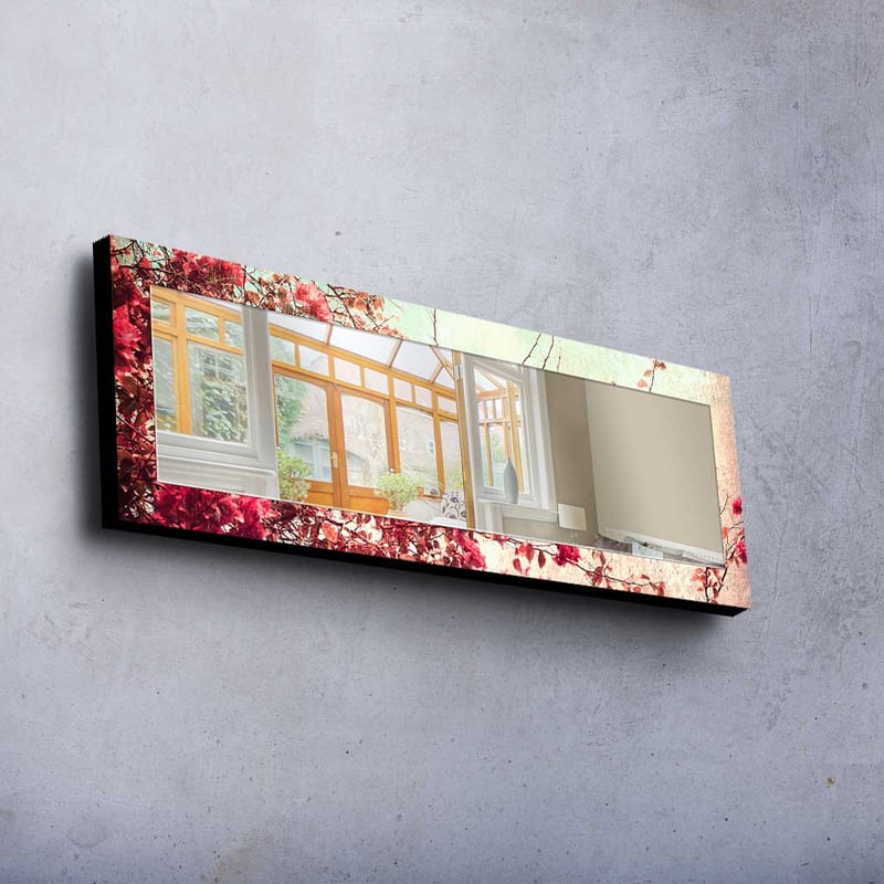 Denisova Dekorspegel 40x120 cm Christmas - Spegelglas/Tyg/Flerfärgad - Inredning - Speglar - Väggspegel