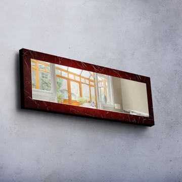 Denisova Dekorspegel 40x120 cm Christmas - Spegelglas/Tyg/Flerfärgad - Inredning - Speglar - Väggspegel