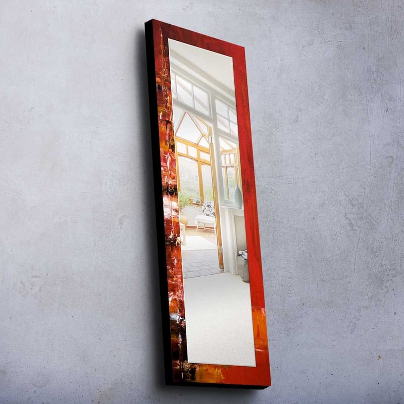 Denisova Dekorspegel 40x120 cm Christmas, Spegelglas/Tyg/Flerfärgad