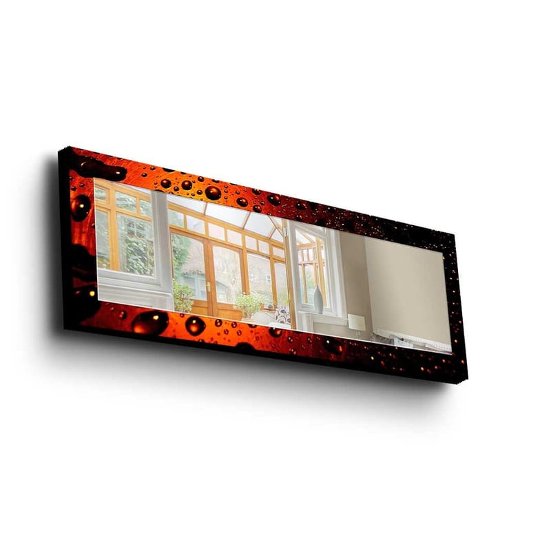 Denisova Dekorspegel 40x120 cm Christmas - Spegelglas/Tyg/Flerfärgad - Inredning - Speglar - Väggspegel