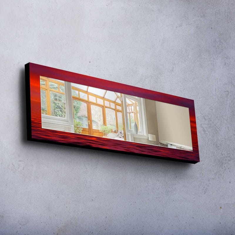 Denisova Dekorspegel 40x120 cm Christmas - Spegelglas/Tyg/Flerfärgad - Inredning - Speglar - Väggspegel