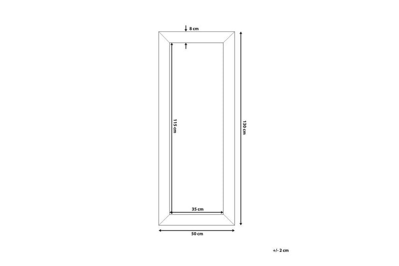 Derval Spegel 50 cm - Silver - Inredning - Speglar - Väggspegel
