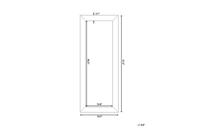 Derval Spegel 50 cm - Silver - Inredning - Speglar - Väggspegel