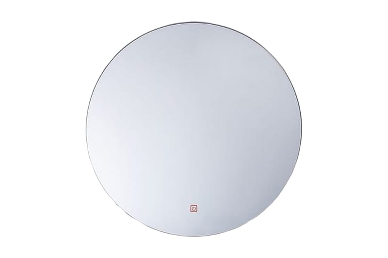 Duault Spegel Rund med LED-Belysning - Silver - Väggspegel - Hallspegel