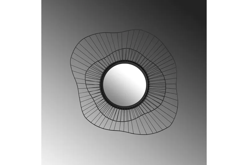 Euro Flora Spegel - Svart - Inredning - Speglar - Väggspegel