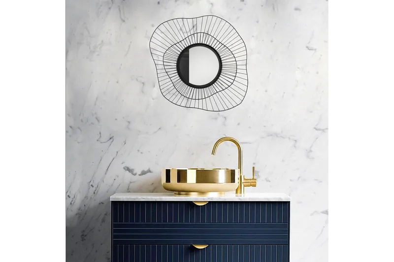 Euro Flora Spegel - Svart - Inredning - Speglar - Väggspegel