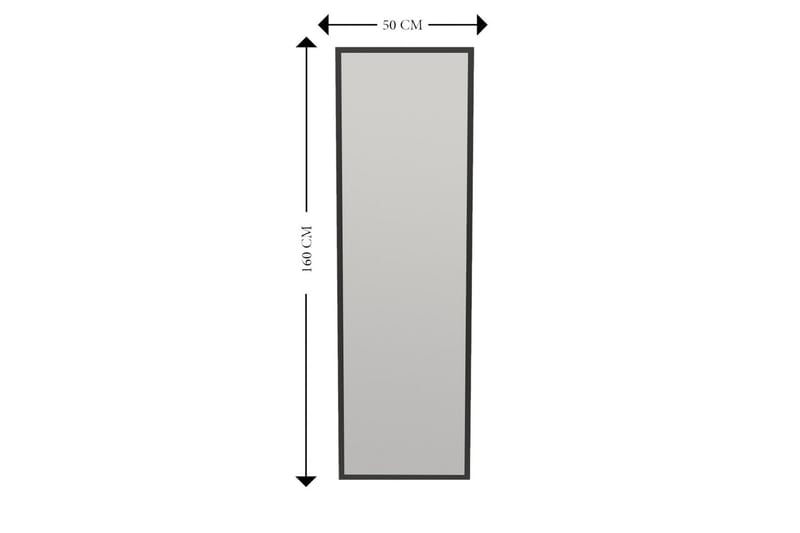 Falesia Spegel 50 cm Rektangulär - Svart - Inredning - Speglar - Väggspegel