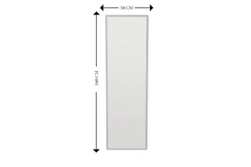 Falesia Spegel 50 cm Rektangulär - Vit - Inredning - Speglar - Väggspegel