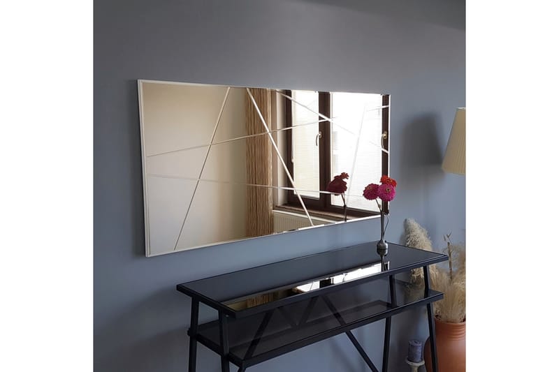 Fellwock Dekorationsspegel 62 cm - Silver - Väggspegel - Hallspegel