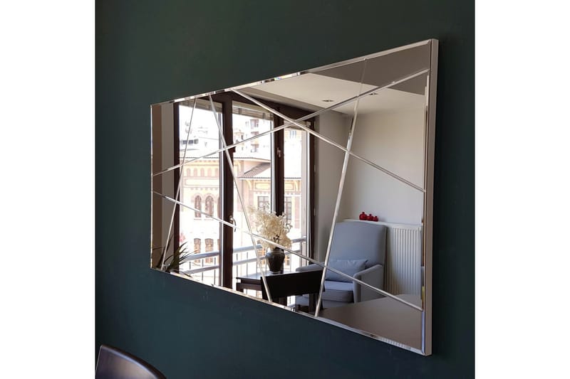 Fellwock Dekorationsspegel 62 cm - Silver - Inredning - Speglar - Väggspegel