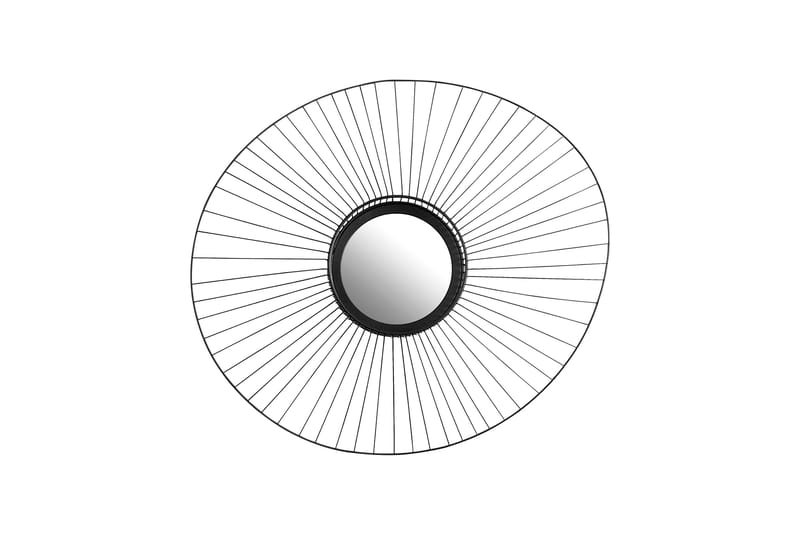 Felt Spegel - Svart - Väggspegel - Hallspegel