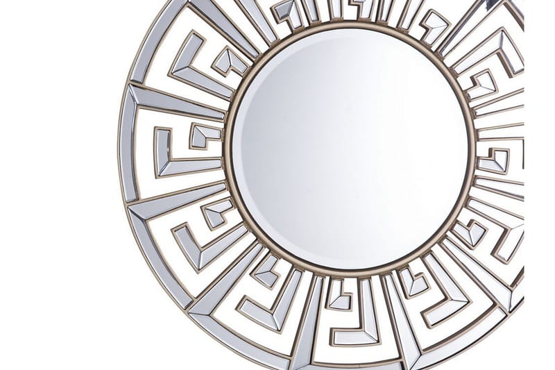 Flers Spegel 70 cm - Guld - Väggspegel - Hallspegel