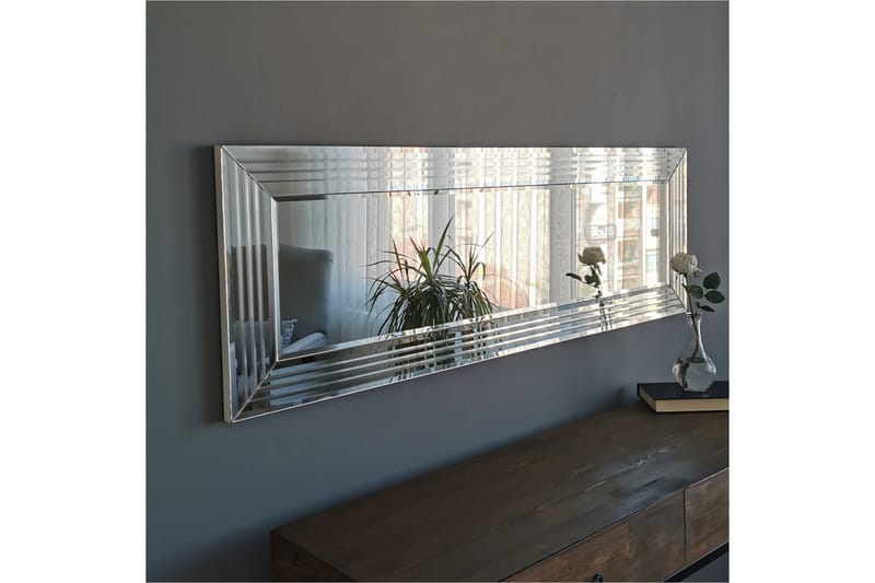 Foresee Dekorationsspegel 120 cm - Silver - Väggspegel - Hallspegel