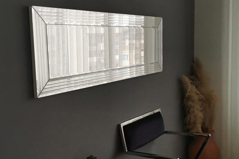 Foresee Dekorationsspegel 120 cm - Silver - Inredning - Speglar - Väggspegel