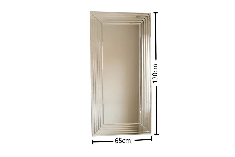 Garciamartinez Dekorationsspegel 130 cm - Silver - Inredning - Speglar - Väggspegel