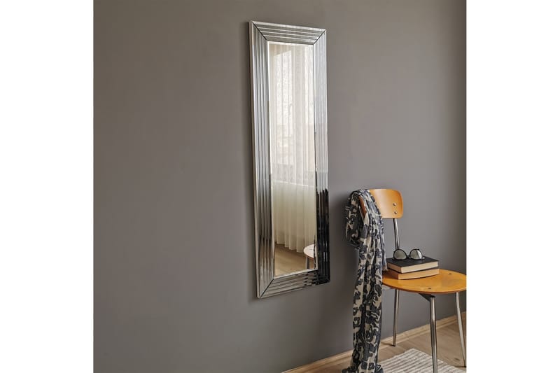 Gieg Dekorationsspegel 40 cm - Silver - Väggspegel - Helkroppsspegel - Hallspegel