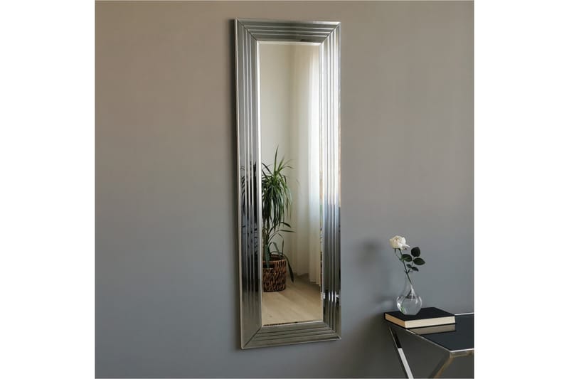 Gieg Dekorationsspegel 40 cm - Silver - Väggspegel - Helkroppsspegel - Hallspegel