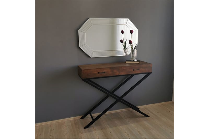 Hacher Dekorationsspegel 60 cm - Silver - Inredning - Speglar - Väggspegel