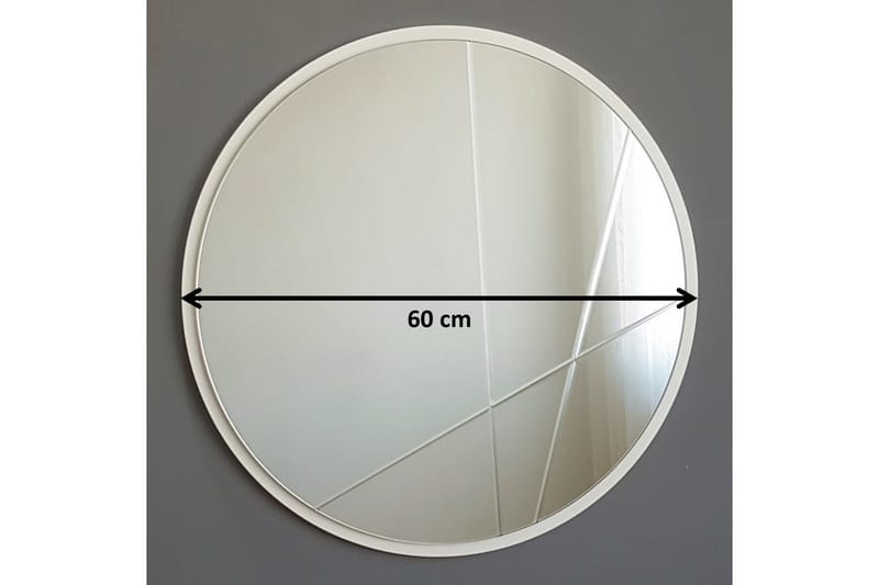 Hobo Dekorationsspegel 60 cm - Silver - Väggspegel - Hallspegel