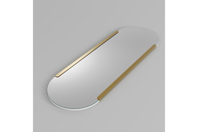 Ingang Spegel 50 cm Rektangulär - Guld - Inredning - Speglar - Väggspegel