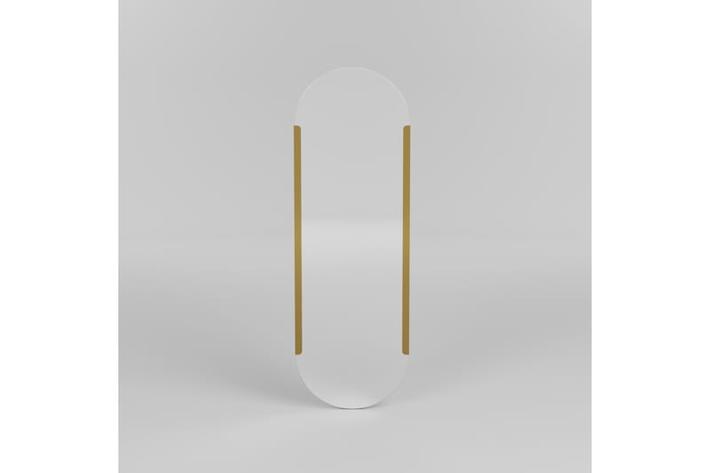Ingang Spegel 50 cm Rektangulär - Guld - Inredning - Speglar - Väggspegel