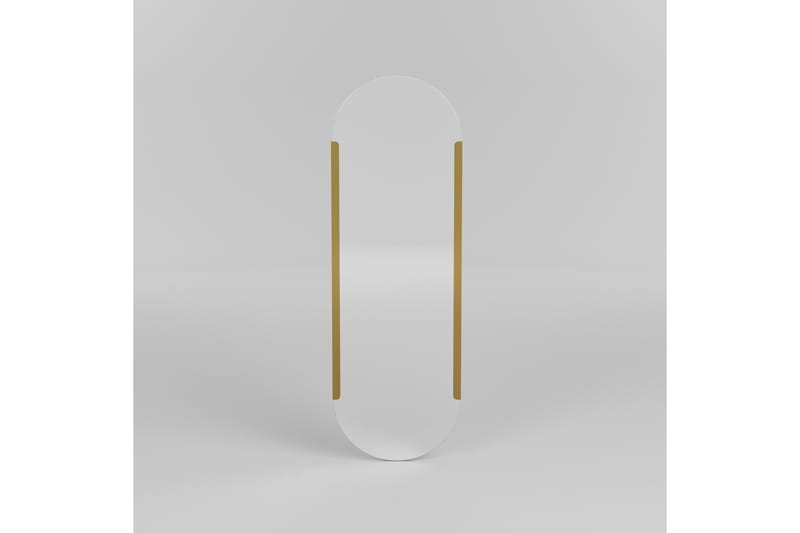 Ingang Spegel 50 cm Rektangulär - Guld - Inredning - Speglar - Väggspegel