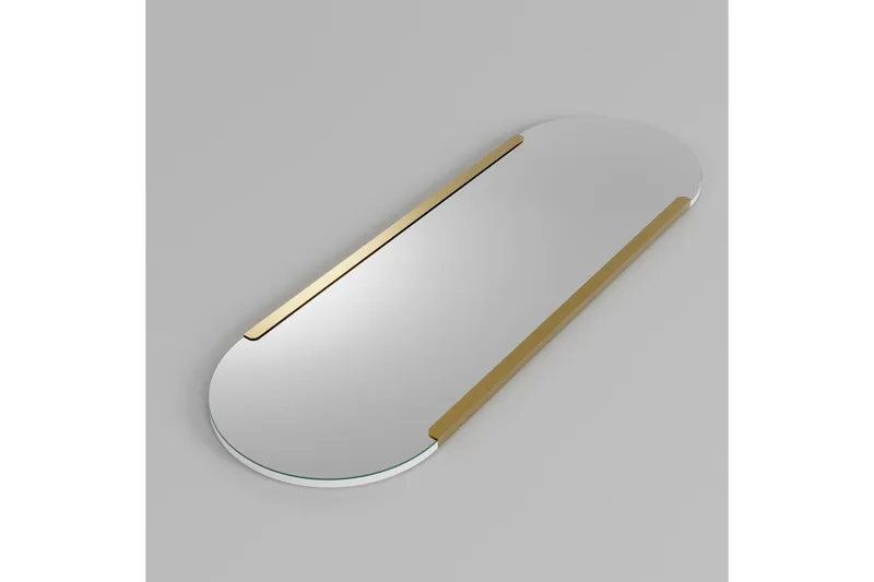 Ingang Spegel 50 cm Rektangulär - Guld - Inredning - Speglar - Väggspegel