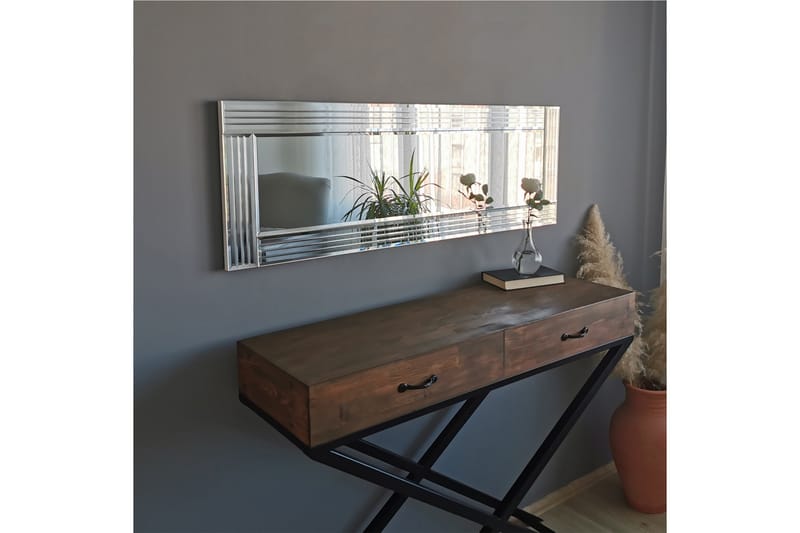 Jakerah Dekorationsspegel 120 cm - Silver - Inredning - Speglar - Väggspegel