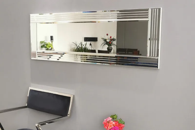 Jakerah Dekorationsspegel 120 cm - Silver - Inredning - Speglar - Väggspegel