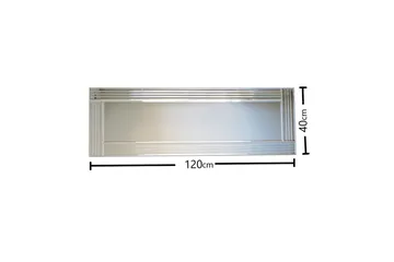 Jakerah Dekorationsspegel 120 cm - Silver - Inredning - Speglar - Väggspegel