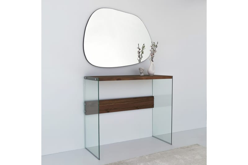 Jatusana Väggspegel 70x90 cm - Transparent - Väggspegel - Hallspegel