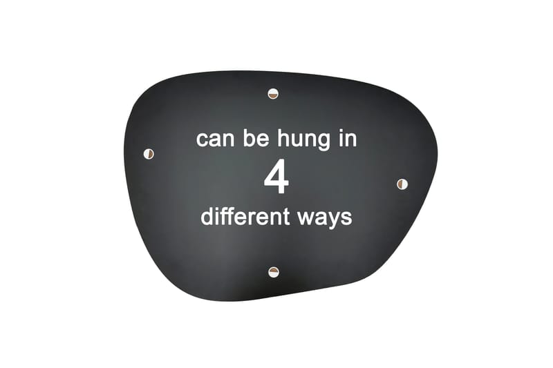 Jatusana Väggspegel 70x90 cm - Transparent - Inredning - Speglar - Väggspegel