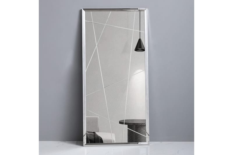 Jennifer Spegel 62x130 cm Silver - Lyfco - Väggspegel - Helkroppsspegel - Hallspegel