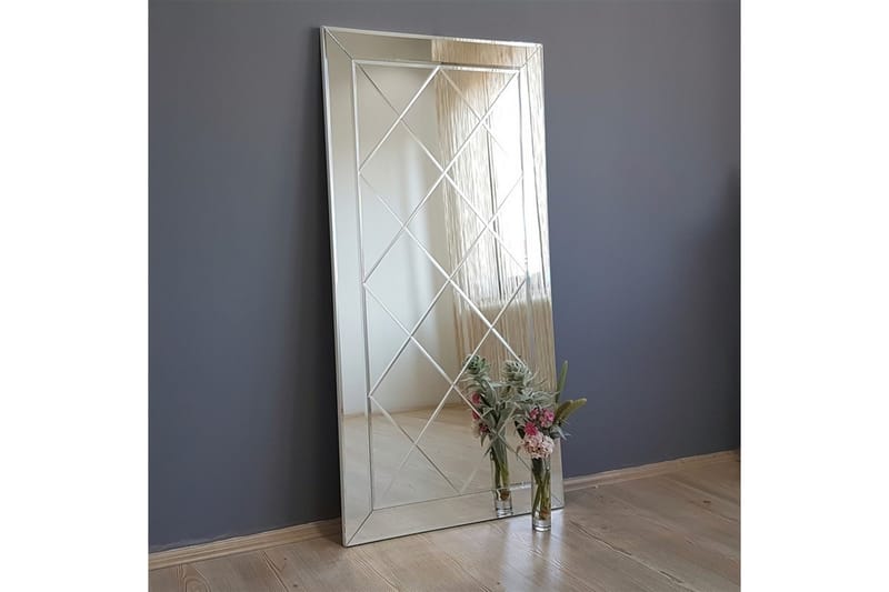 Jeremee Dekorationsspegel 130 cm - Silver - Inredning - Speglar - Väggspegel