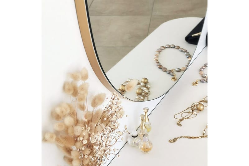 Karamea Spegel 58 cm Asymmetrisk - Guld - Inredning - Speglar - Väggspegel