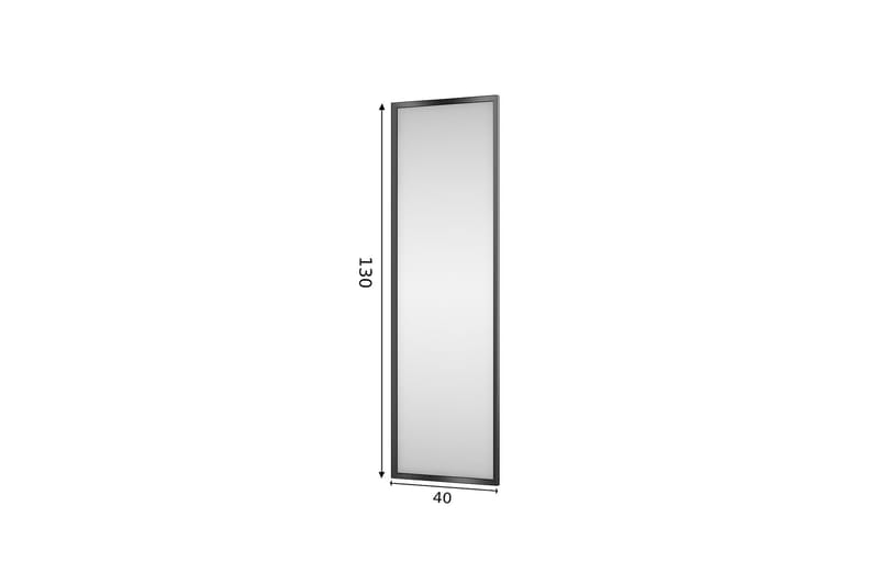 Kasturi Vägghängd Spegel Glas - Svart - Inredning - Speglar - Väggspegel