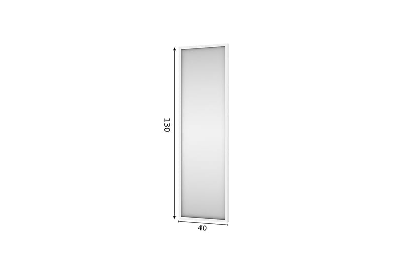 Kasturi Vägghängd Spegel Glas - Vit - Inredning - Speglar - Väggspegel