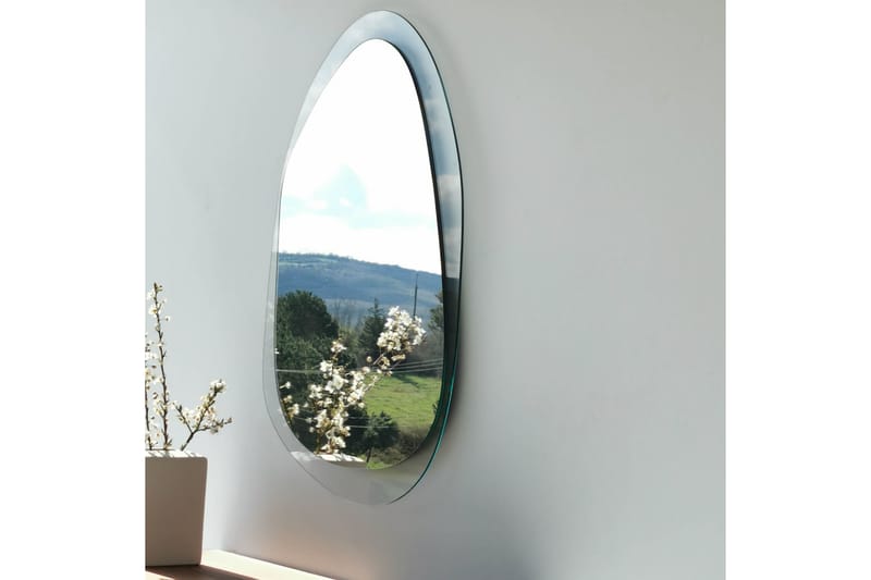 Lepinas Asymmetrisk Väggspegel 55x75 cm - Härdat Glas - Inredning - Speglar - Väggspegel