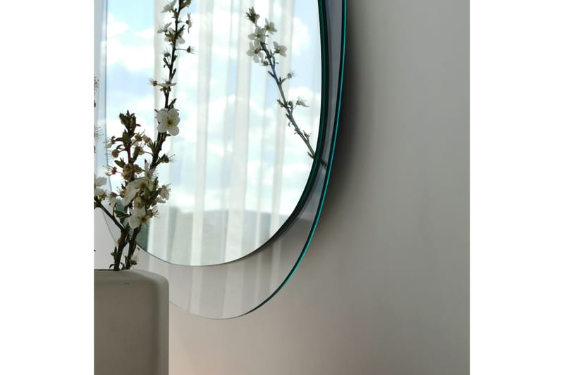 Lepinas Asymmetrisk Väggspegel 55x75 cm - Härdat Glas - Inredning - Speglar - Väggspegel