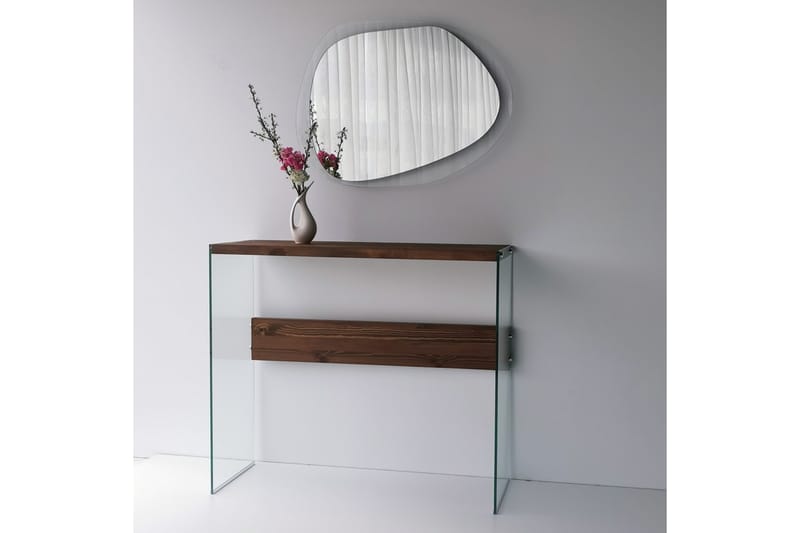 Lepinas Asymmetrisk Väggspegel 55x75 cm - Härdat Glas - Inredning - Speglar - Väggspegel