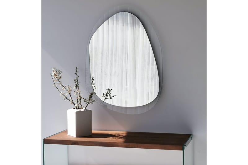 Lepinas Asymmetrisk Väggspegel 55x75 cm - Härdat Glas - Inredning - Speglar - Väggspegel