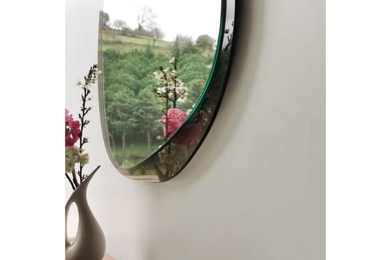 Lepinas Väggspegel 75x55 cm - Brons/Härdat Glas - Inredning - Speglar - Väggspegel