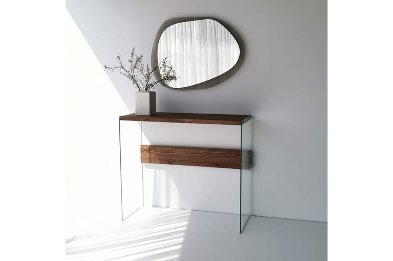 Lepinas Väggspegel 75x55 cm - Brons/Härdat Glas - Inredning - Speglar - Väggspegel